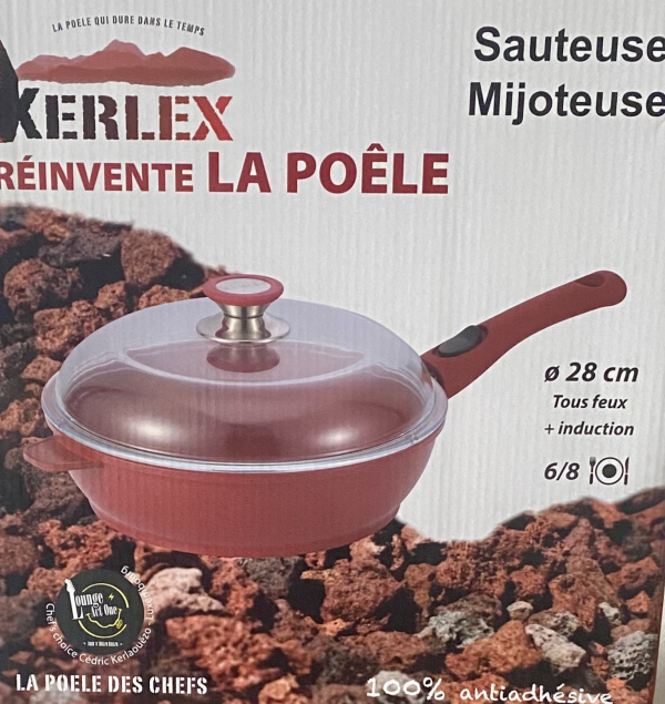 Sauteuse Mijoteuse 28 cm manche amovible – Image 2