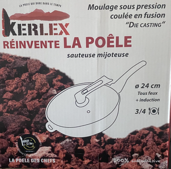 Sauteuse Mijoteuse 24 cm manche amovible – Image 4