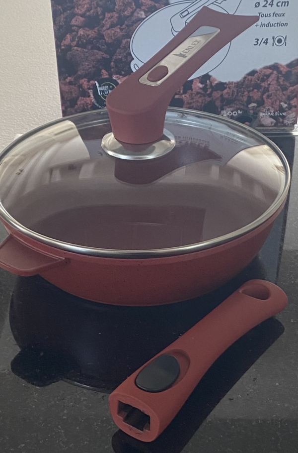 Sauteuse Mijoteuse 24 cm manche amovible – Image 5