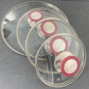 Couvercles en verre
